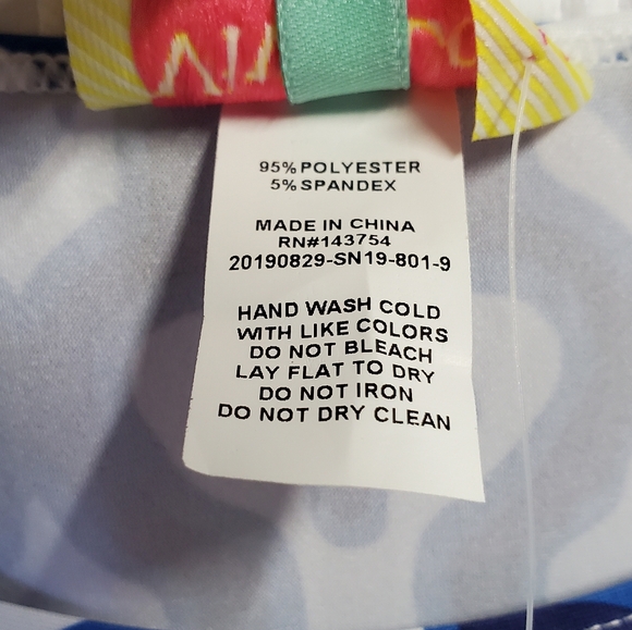 NWT Viv & Lou Women's Top/Tunic/Cover-Up Abstract Print Comfy Size L/XL - Picture 3 of 11